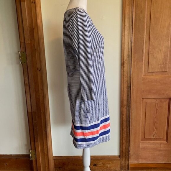 LILLY PULITZER Bomber Blue Exotic Garden Engineered Beacon Dress Size M - Picture 11 of 16